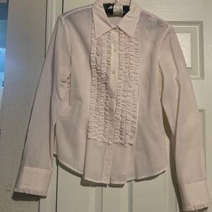 Saks Fifth Avenue Cotton Dress Shirt size 8P